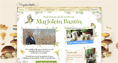 Desktop Screenshot of marjoleinbastin.nl
