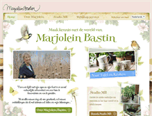 Tablet Screenshot of marjoleinbastin.nl